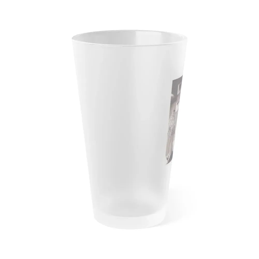 Janette Scott #37 (Vintage Female Icon) Frosted Pint Glass 16oz - Go Mug Yourself