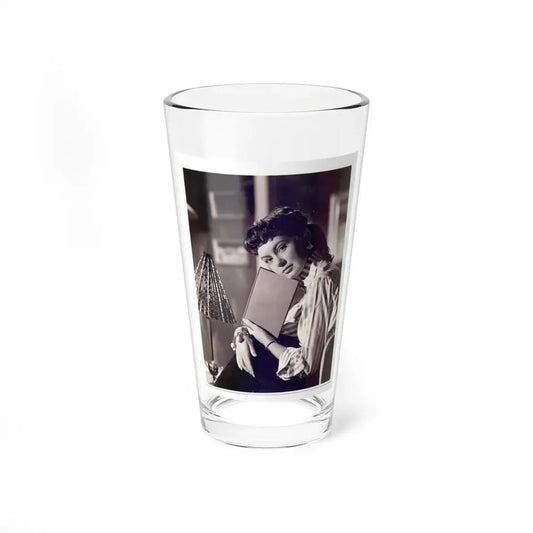 Janette Scott #37 (Vintage Female Icon) Pint Glass 16oz 16oz - Go Mug Yourself
