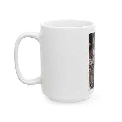 Janette Scott #37 (Vintage Female Icon) White Coffee Mug - Go Mug Yourself