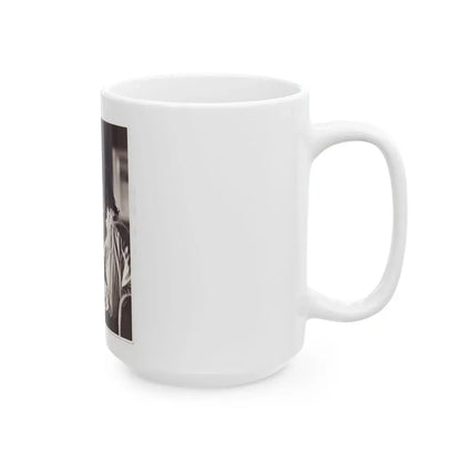 Janette Scott #37 (Vintage Female Icon) White Coffee Mug - Go Mug Yourself