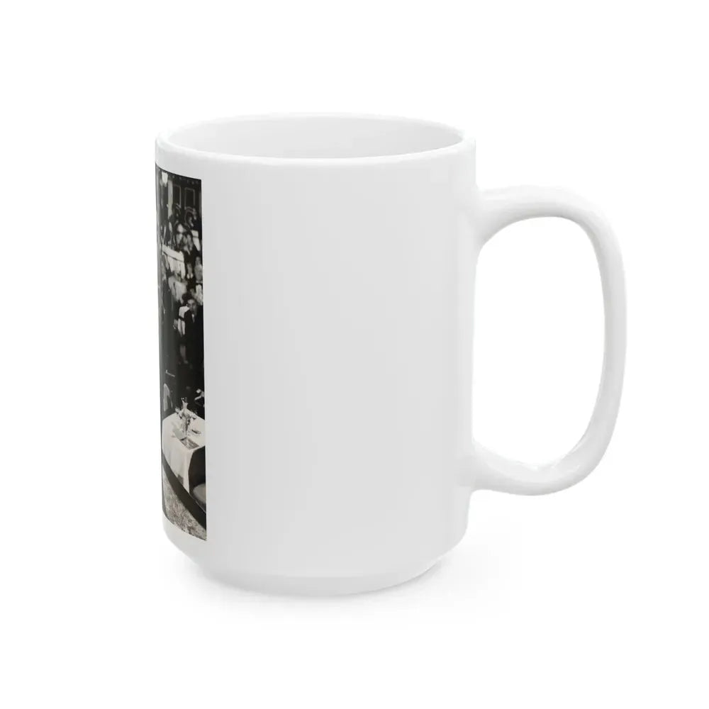 Janette Scott #38 (Vintage Female Icon) White Coffee Mug - Go Mug Yourself