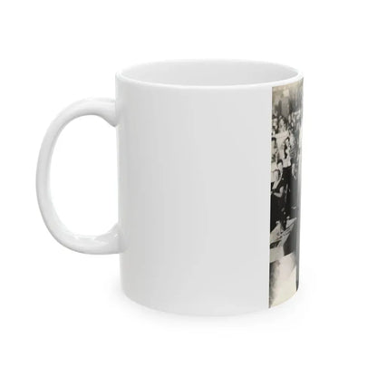 Janette Scott #38 (Vintage Female Icon) White Coffee Mug - Go Mug Yourself