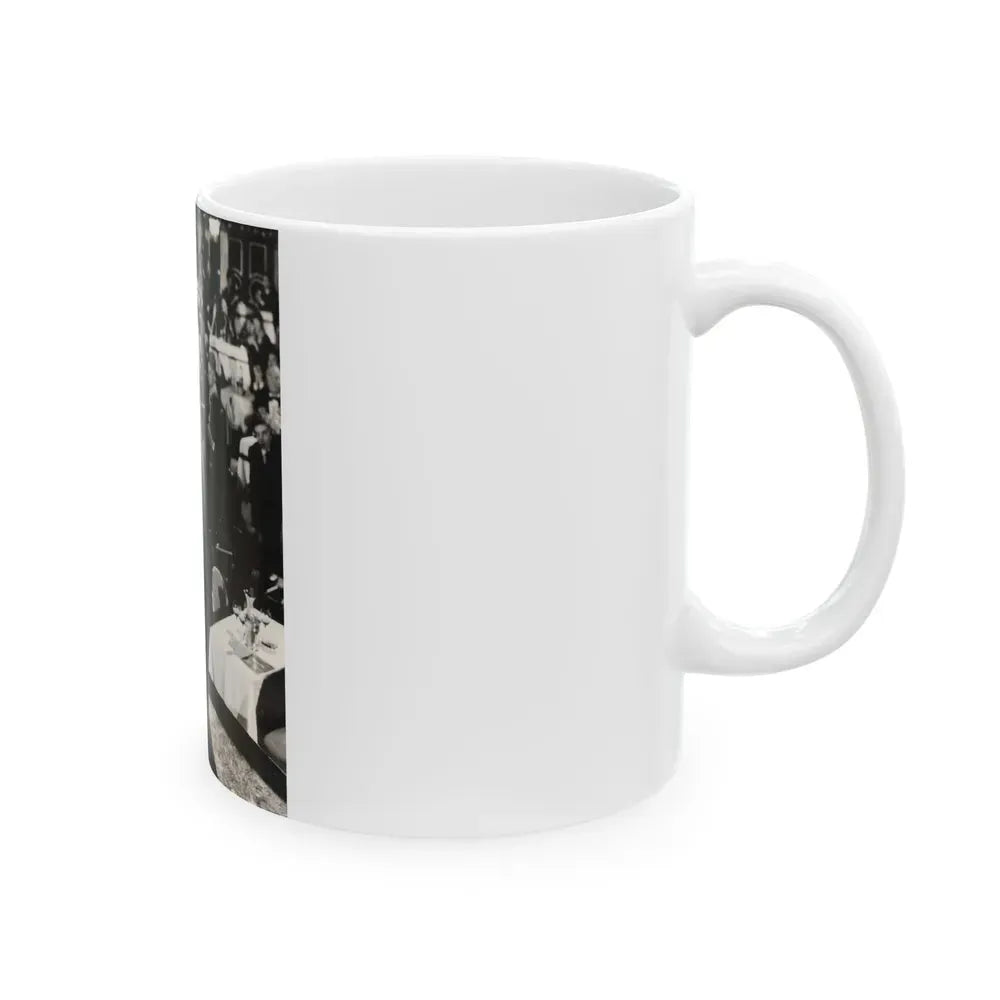 Janette Scott #38 (Vintage Female Icon) White Coffee Mug - Go Mug Yourself