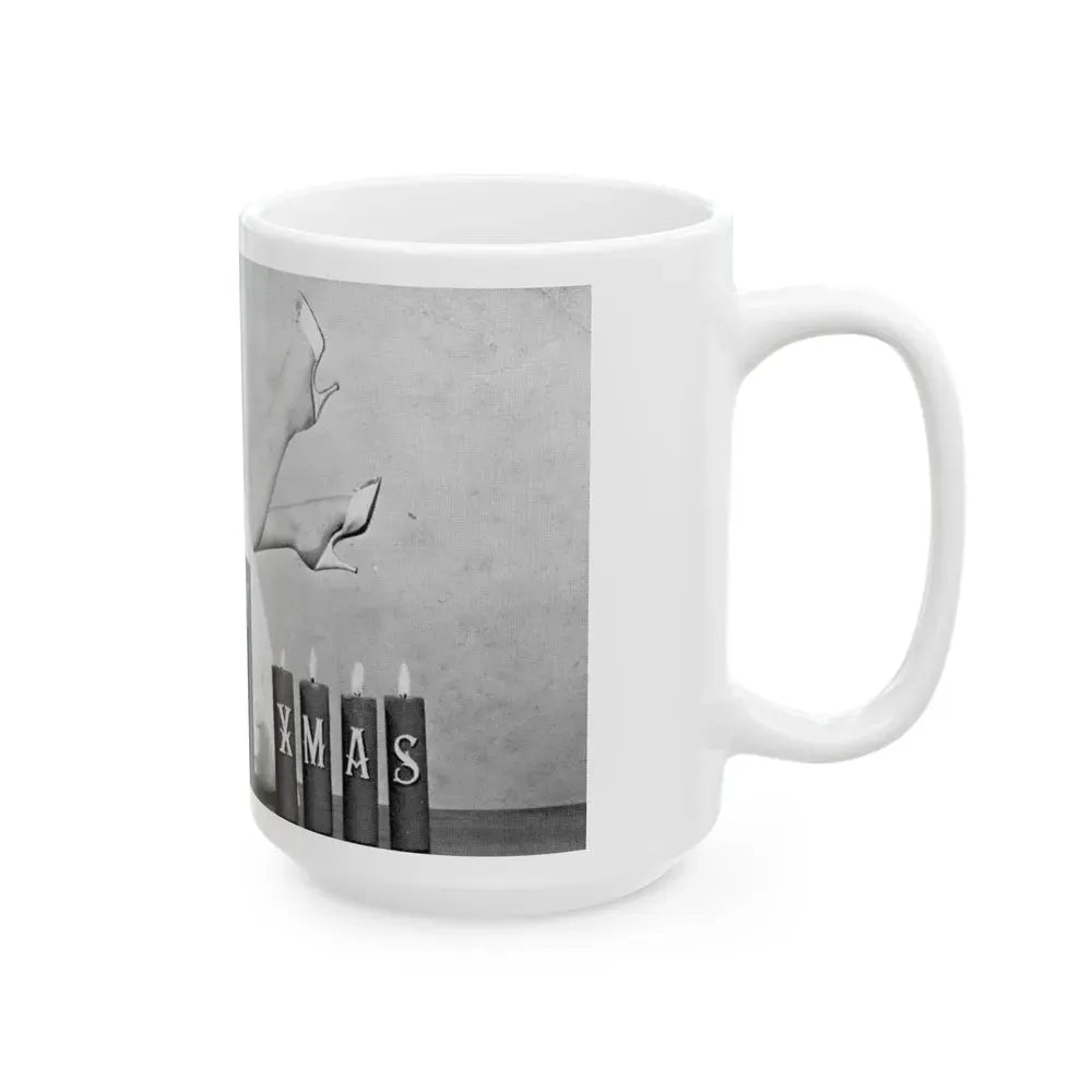 Janette Scott #47 (Vintage Female Icon) White Coffee Mug - Go Mug Yourself