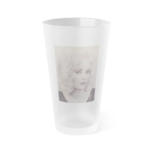 Janette Scott #48 (Vintage Female Icon) Frosted Pint Glass 16oz-16oz-Frosted-Go Mug Yourself