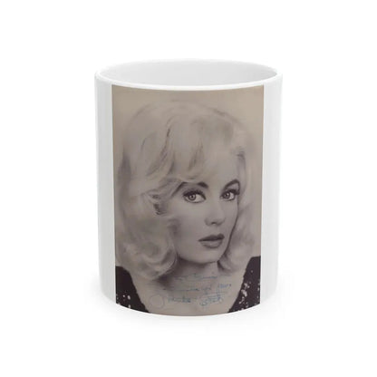 Janette Scott #48 (Vintage Female Icon) White Coffee Mug 11oz - Go Mug Yourself