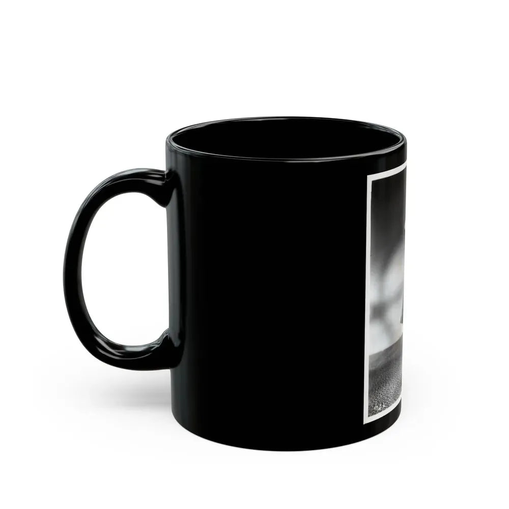 Janette Scott #49 (Vintage Female Icon) Black Coffee Mug - Go Mug Yourself