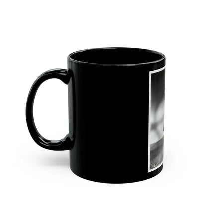 Janette Scott #49 (Vintage Female Icon) Black Coffee Mug - Go Mug Yourself