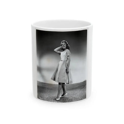 Janette Scott #49 (Vintage Female Icon) White Coffee Mug 11oz - Go Mug Yourself