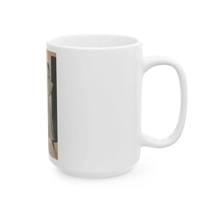 Janette Scott #52 - Life Story+Glamour Photos #38 Fans Star Library - Intro to Janette (Vintage Female Icon) White Coffee Mug - Go Mug Yourself