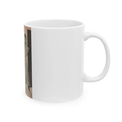 Janette Scott #52 - Life Story+Glamour Photos #38 Fans Star Library - Intro to Janette (Vintage Female Icon) White Coffee Mug - Go Mug Yourself