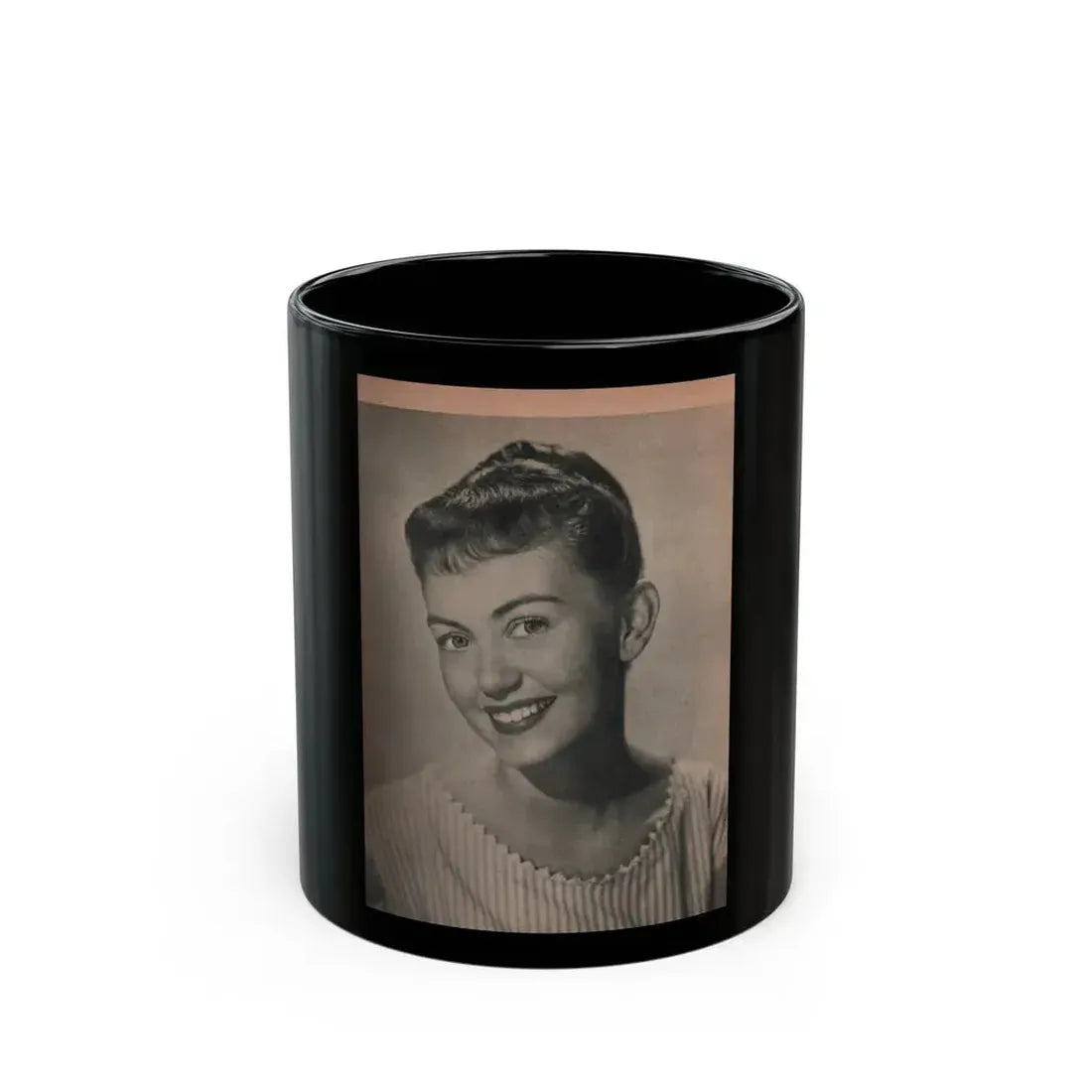 Janette Scott #53 - Life Story+Glamour Photos #38 Fans Star Library - Glamour Photo #1 (Vintage Female Icon) Black Coffee Mug 11oz - Go Mug Yourself