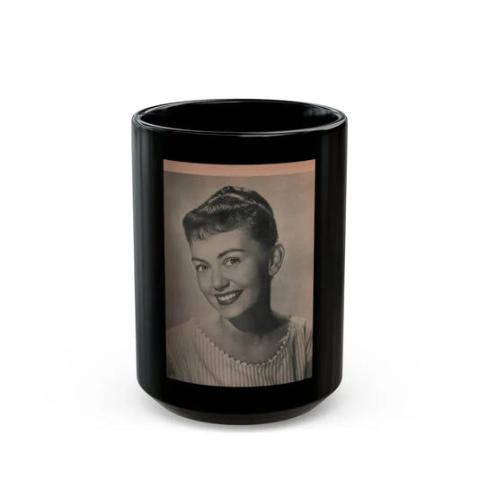 Janette Scott #53 - Life Story+Glamour Photos #38 Fans Star Library - Glamour Photo #1 (Vintage Female Icon) Black Coffee Mug 15oz - Go Mug Yourself
