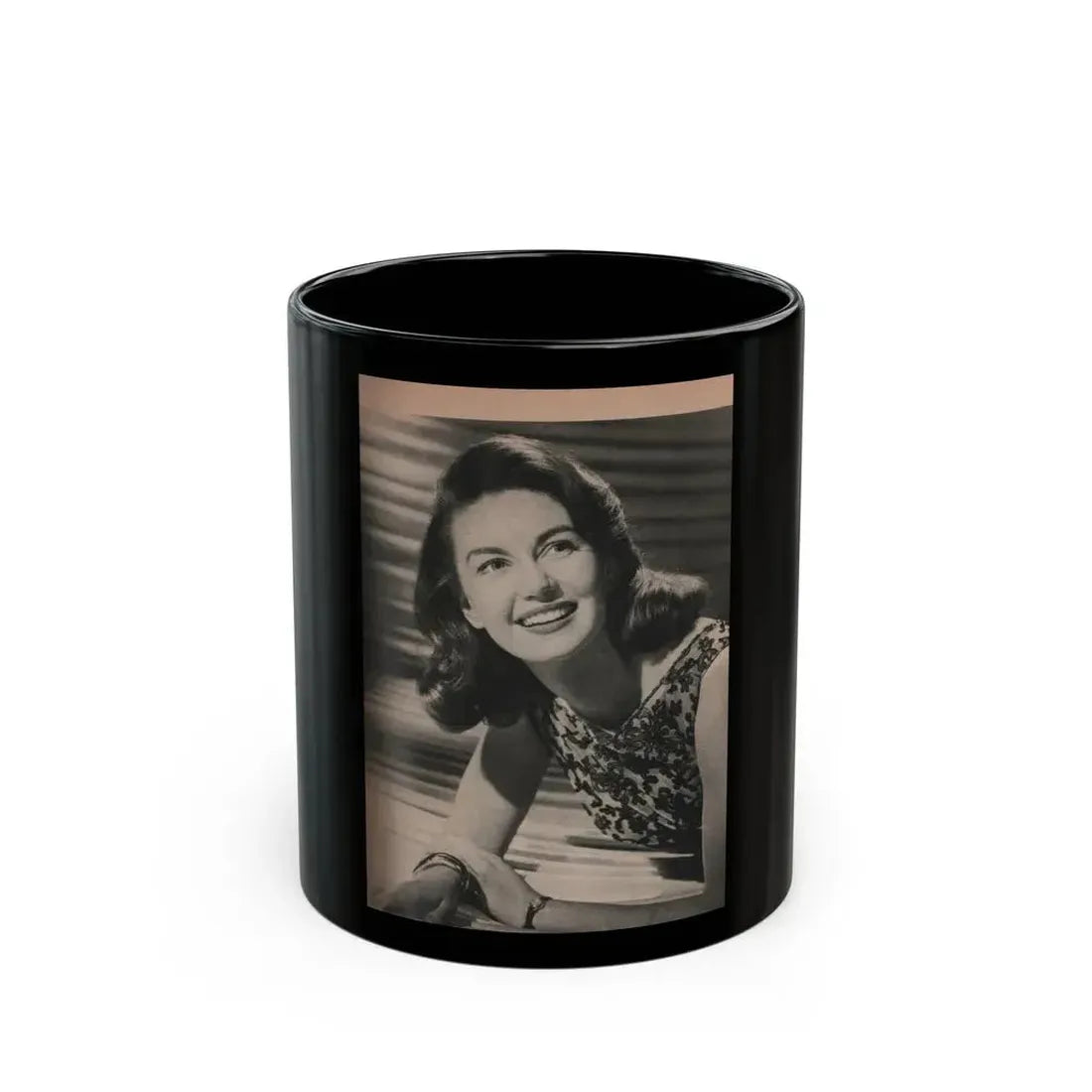 Janette Scott #54 - Life Story+Glamour Photos #38 Fans Star Library - Glamour Photo #2 (Vintage Female Icon) Black Coffee Mug 11oz - Go Mug Yourself