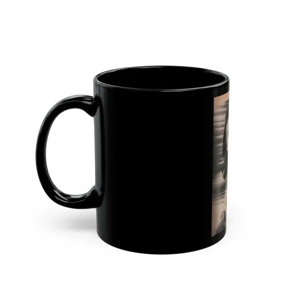 Janette Scott #54 - Life Story+Glamour Photos #38 Fans Star Library - Glamour Photo #2 (Vintage Female Icon) Black Coffee Mug - Go Mug Yourself