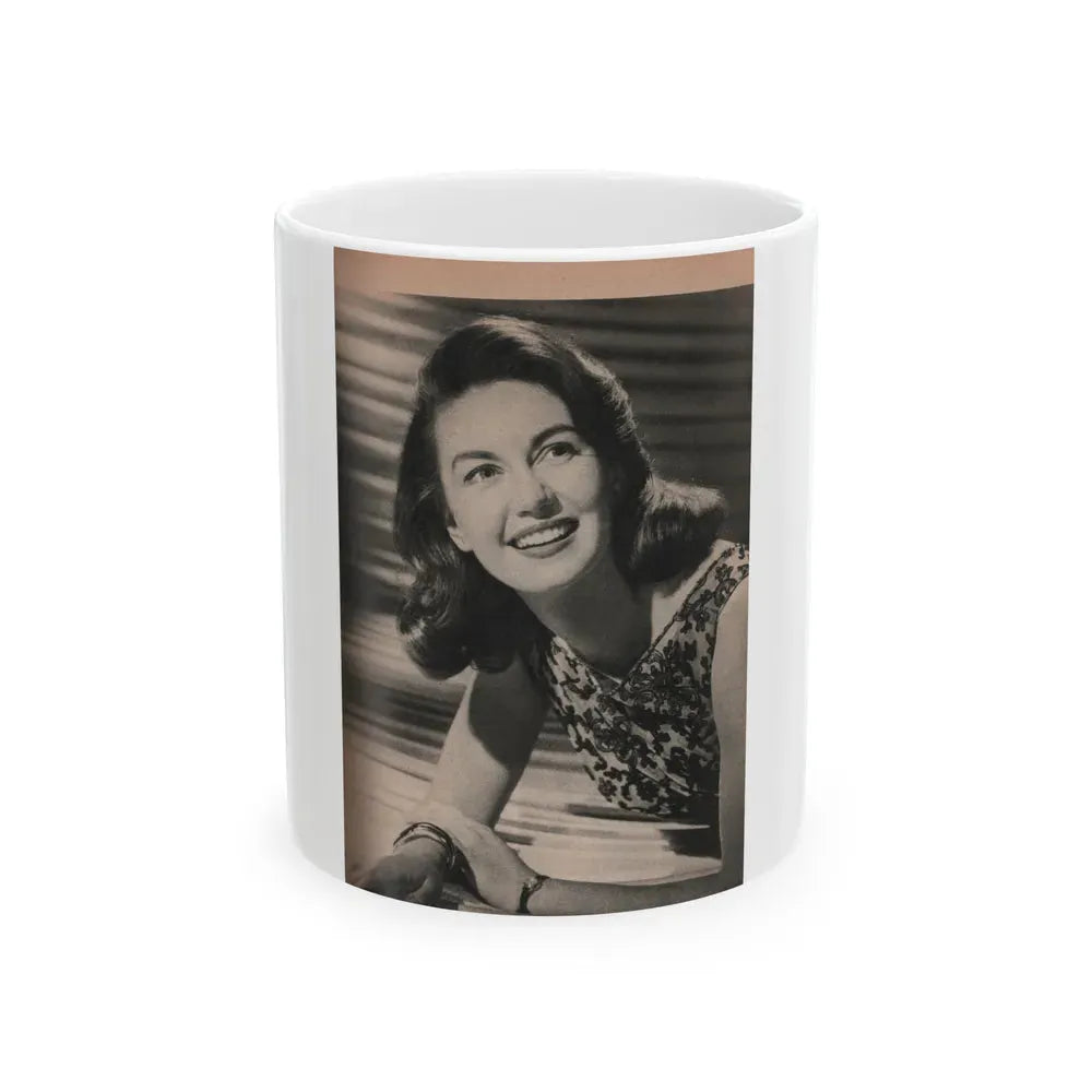 Janette Scott #54 - Life Story+Glamour Photos #38 Fans Star Library - Glamour Photo #2 (Vintage Female Icon) White Coffee Mug 11oz - Go Mug Yourself