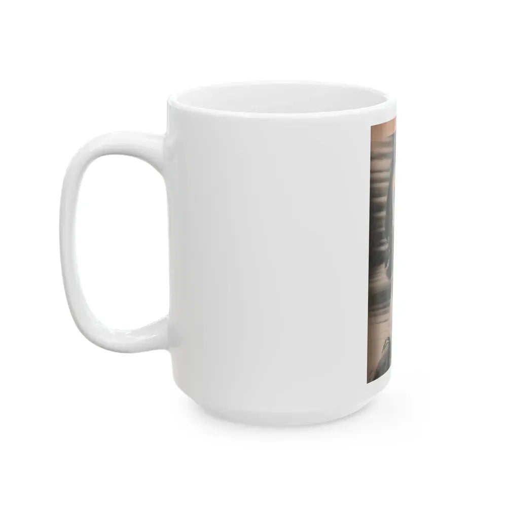 Janette Scott #54 - Life Story+Glamour Photos #38 Fans Star Library - Glamour Photo #2 (Vintage Female Icon) White Coffee Mug - Go Mug Yourself