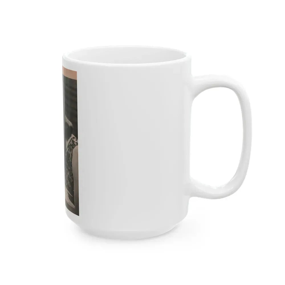 Janette Scott #54 - Life Story+Glamour Photos #38 Fans Star Library - Glamour Photo #2 (Vintage Female Icon) White Coffee Mug - Go Mug Yourself