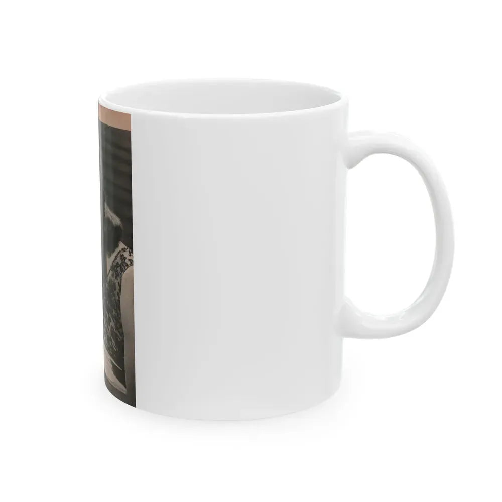 Janette Scott #54 - Life Story+Glamour Photos #38 Fans Star Library - Glamour Photo #2 (Vintage Female Icon) White Coffee Mug - Go Mug Yourself