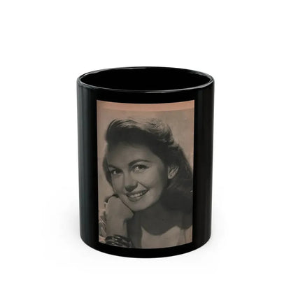Janette Scott #55 - Life Story+Glamour Photos #38 Fans Star Library - Glamour Photo #2 (Vintage Female Icon) Black Coffee Mug 11oz - Go Mug Yourself