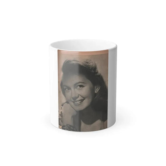 Janette Scott #55 - Life Story+Glamour Photos #38 Fans Star Library - Glamour Photo #2 (Vintage Female Icon) Color Changing Coffee Mug 11oz - Go Mug Yourself