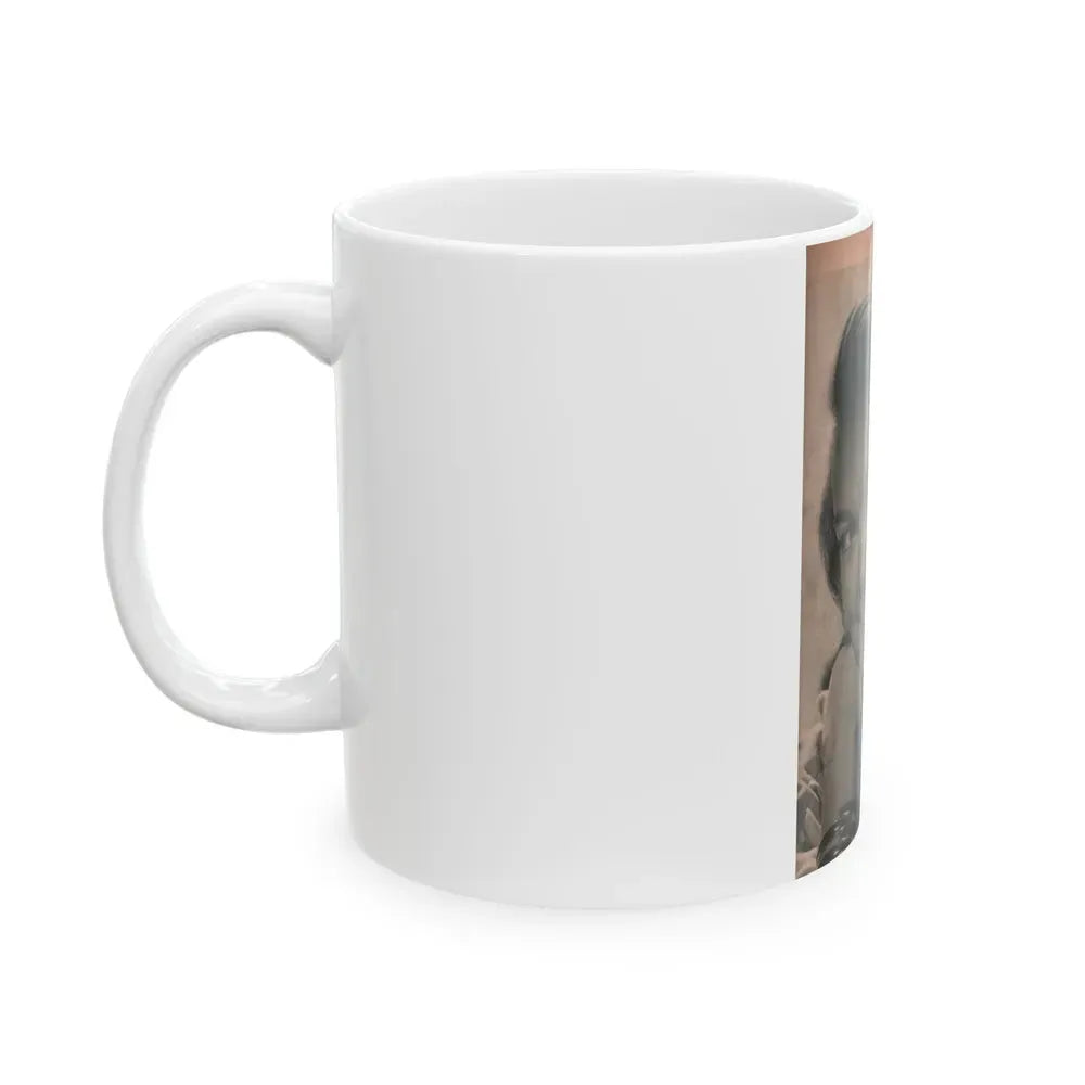 Janette Scott #55 - Life Story+Glamour Photos #38 Fans Star Library - Glamour Photo #2 (Vintage Female Icon) White Coffee Mug - Go Mug Yourself