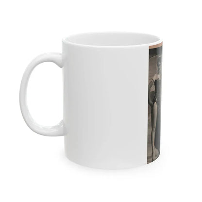 Janette Scott #57 - Life Story+Glamour Photos #38 Fans Star Library - Glamour Photo #5 (Vintage Female Icon) White Coffee Mug - Go Mug Yourself