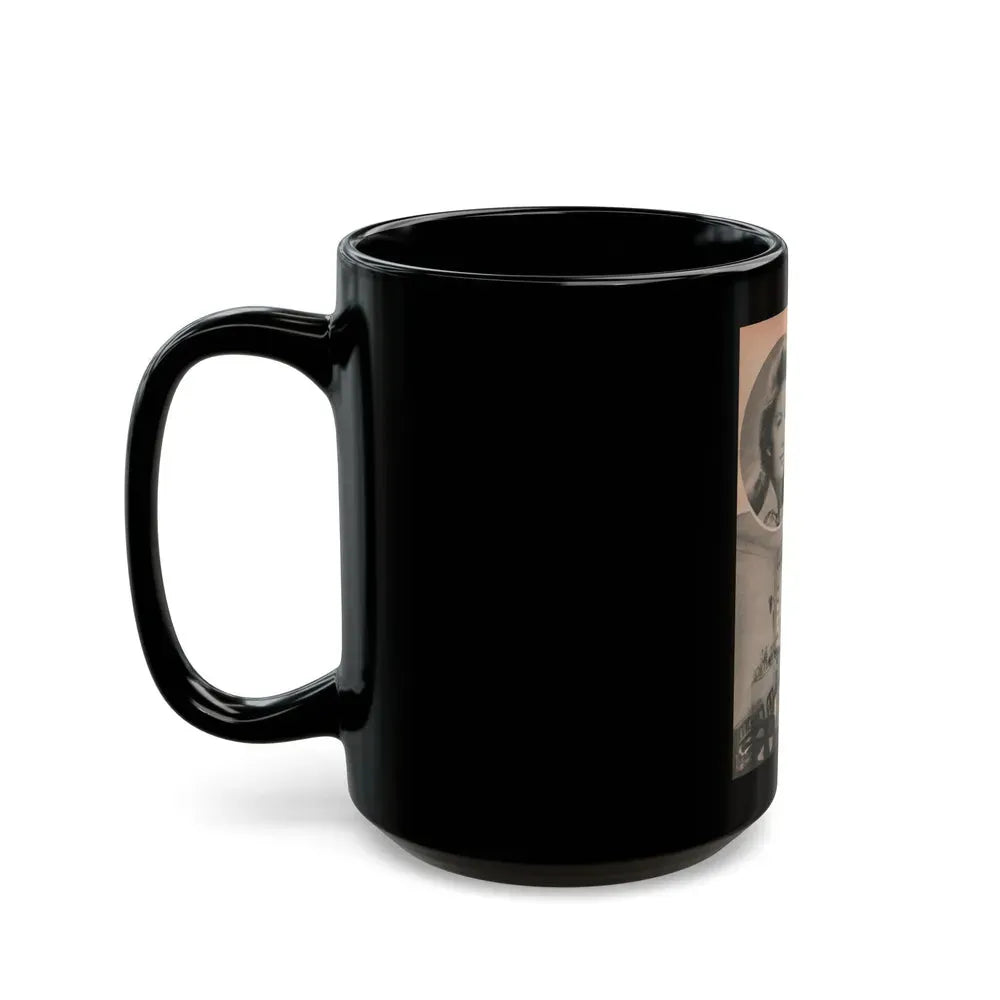 Janette Scott #58 - Life Story+Glamour Photos #38 Fans Star Library - Glamour Photo #6 (Vintage Female Icon) Black Coffee Mug - Go Mug Yourself