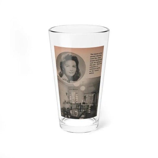 Janette Scott #58 - Life Story+Glamour Photos #38 Fans Star Library - Glamour Photo #6 (Vintage Female Icon) Pint Glass 16oz 16oz - Go Mug Yourself