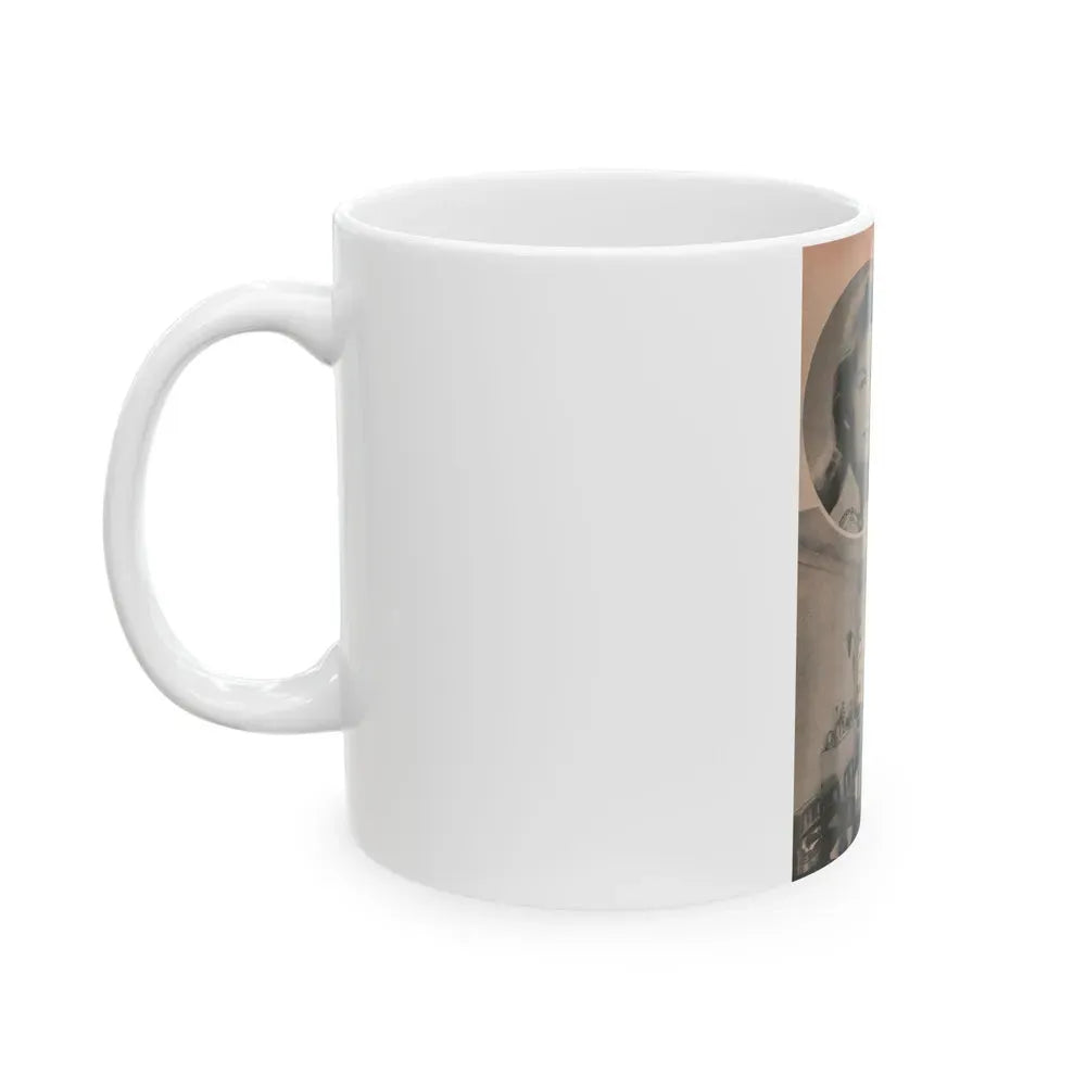 Janette Scott #58 - Life Story+Glamour Photos #38 Fans Star Library - Glamour Photo #6 (Vintage Female Icon) White Coffee Mug - Go Mug Yourself