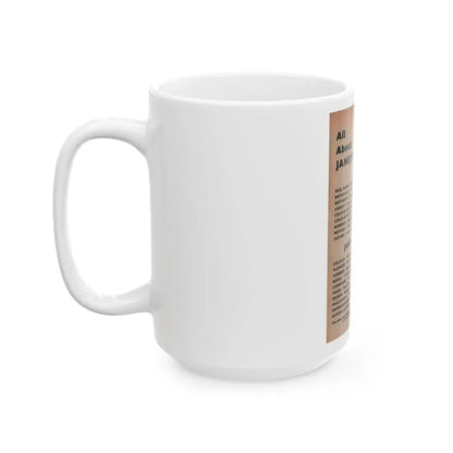 Janette Scott #59 - Life Story+Glamour Photos #38 Fans Star Library - Smaller Face Shot & All About Janette (Vintage Female Icon) White Coffee Mug - Go Mug Yourself