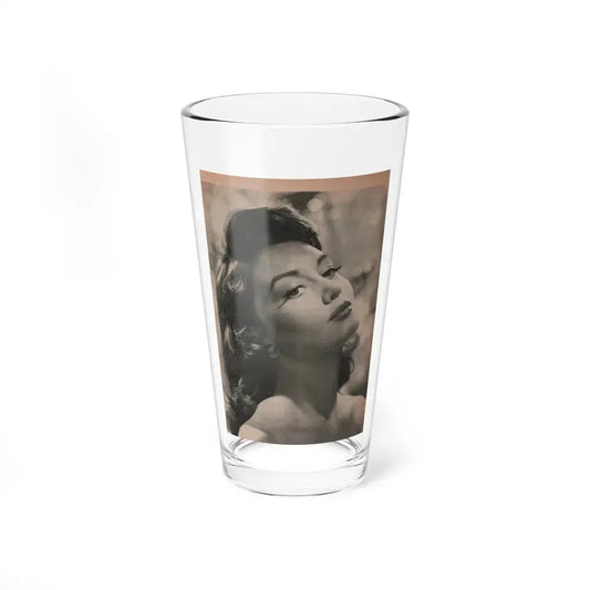 Janette Scott #60 - Life Story+Glamour Photos #38 Fans Star Library - Glamour Photo #7 (Vintage Female Icon) Pint Glass 16oz 16oz - Go Mug Yourself