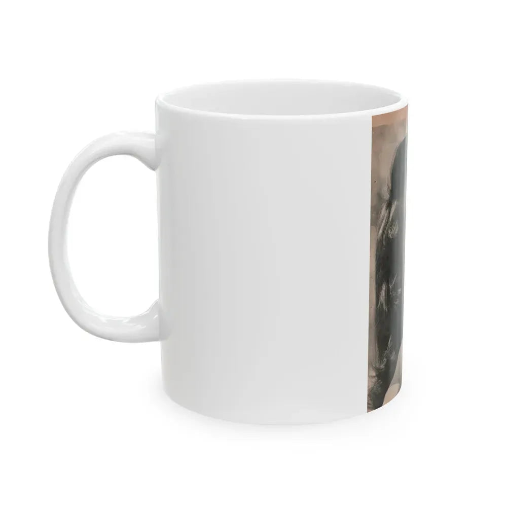 Janette Scott #60 - Life Story+Glamour Photos #38 Fans Star Library - Glamour Photo #7 (Vintage Female Icon) White Coffee Mug - Go Mug Yourself
