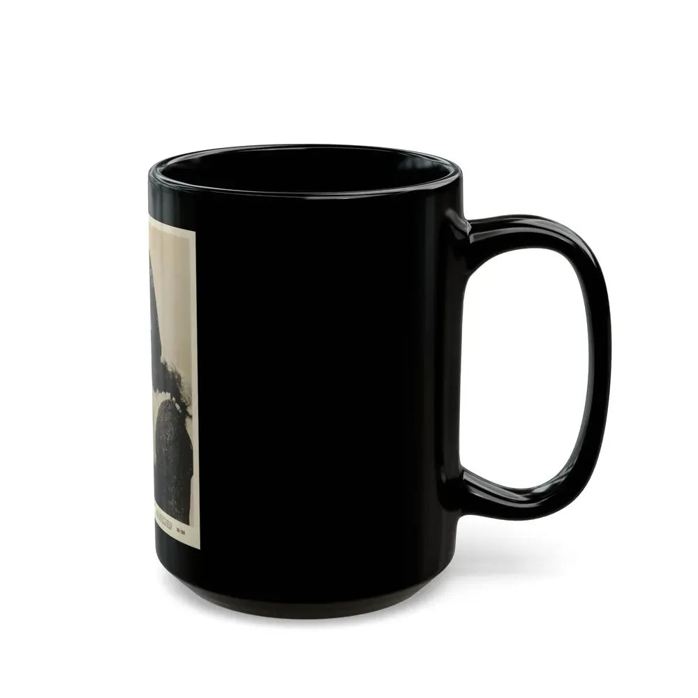 Janette Scott #65 (Vintage Female Icon) Black Coffee Mug - Go Mug Yourself