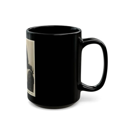 Janette Scott #65 (Vintage Female Icon) Black Coffee Mug - Go Mug Yourself