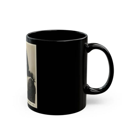 Janette Scott #65 (Vintage Female Icon) Black Coffee Mug - Go Mug Yourself