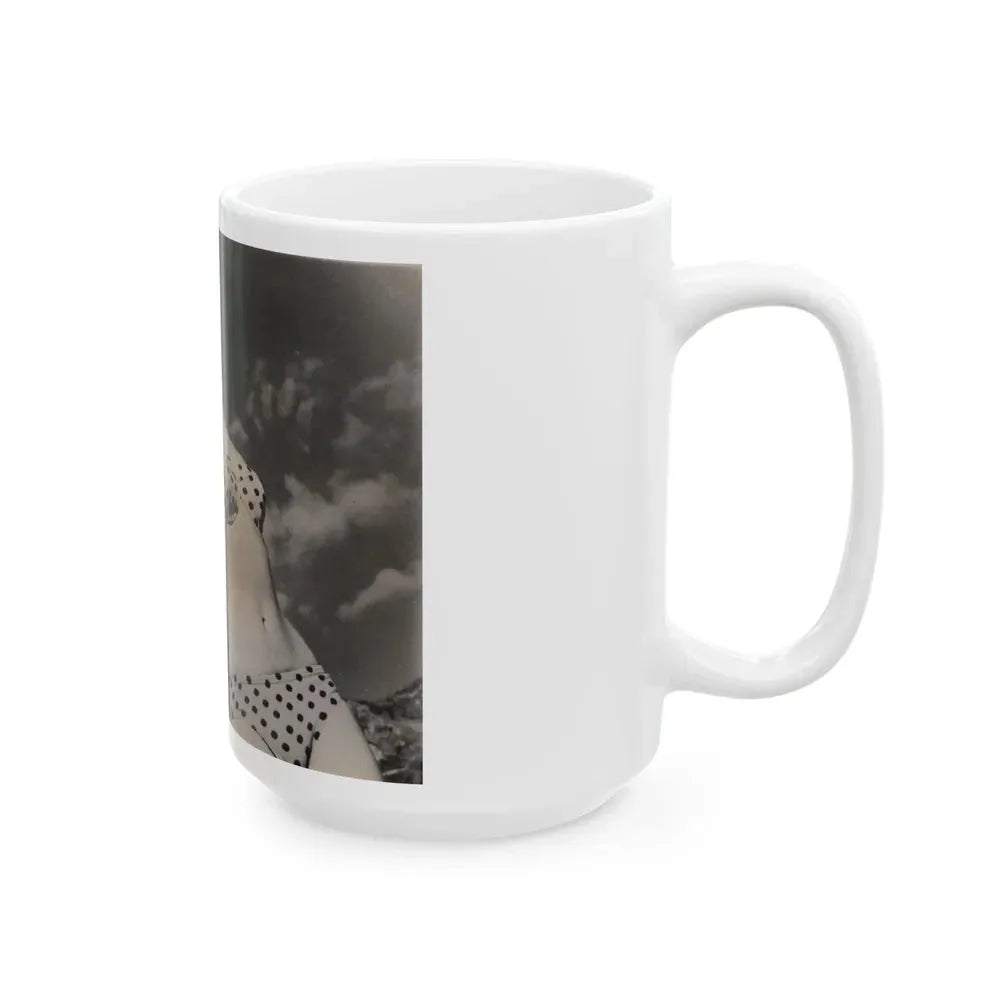 Janette Scott #66 (Vintage Female Icon) White Coffee Mug - Go Mug Yourself