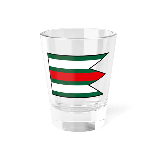 Janova Lehota Ziar Nad Hronom Flag (Slovakia) Shot Glass 1.5oz 1.5oz - Go Mug Yourself
