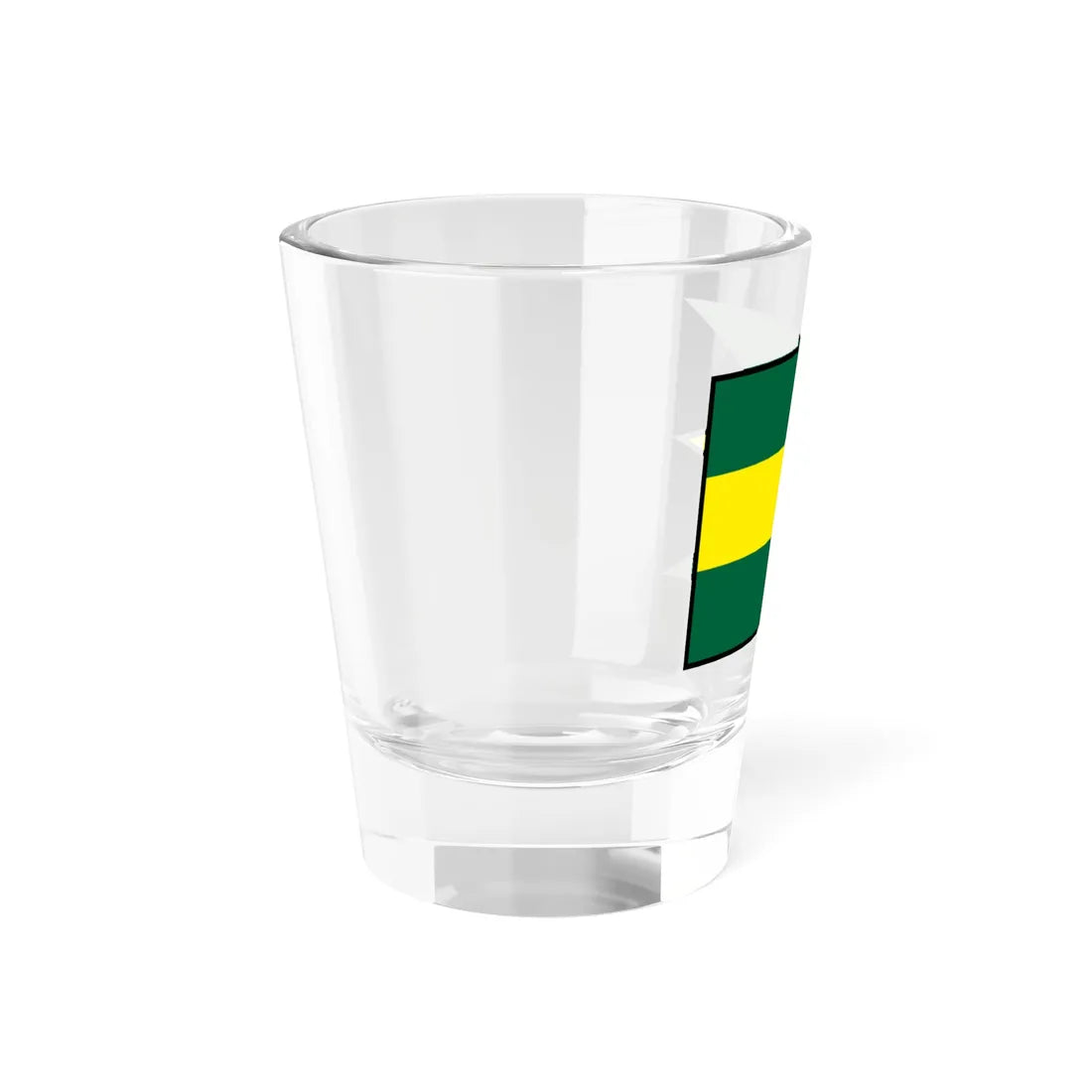 Janovce Bardejov Flag (Slovakia) Shot Glass 1.5oz - Go Mug Yourself