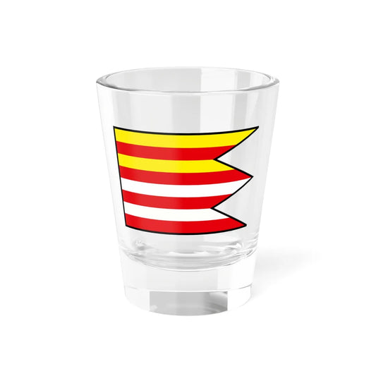 Janovce Galanta Flag (Slovakia) Shot Glass 1.5oz 1.5oz - Go Mug Yourself