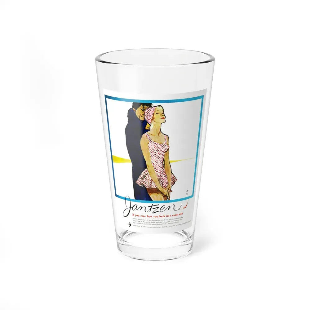 Jantzen ad (1), Seventeen magazine, June 1959 - Pint Glass 16oz 16oz - Go Mug Yourself
