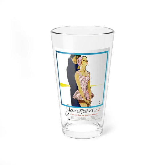 Jantzen ad (1), Seventeen magazine, June 1959 - Pint Glass 16oz 16oz - Go Mug Yourself