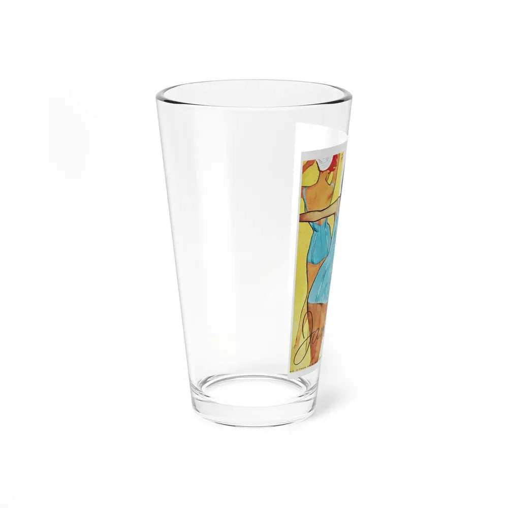 Jantzen ad, Seventeen magazine, May 1958 - Pint Glass 16oz - Go Mug Yourself