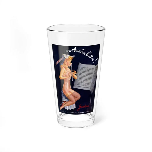 Jantzen advertisement (1), 1942 - Pint Glass 16oz 16oz - Go Mug Yourself