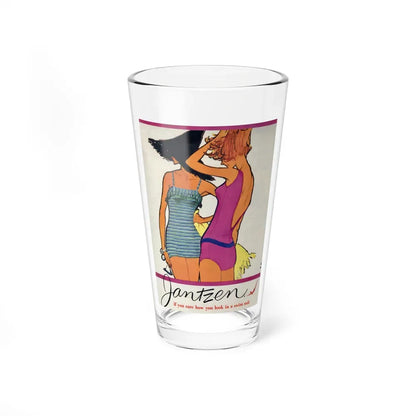 Jantzen advertisement, 1959 - Pint Glass 16oz 16oz - Go Mug Yourself