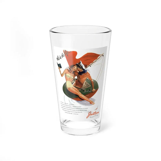 Jantzen advertisement (2), 1946 - Pint Glass 16oz 16oz - Go Mug Yourself
