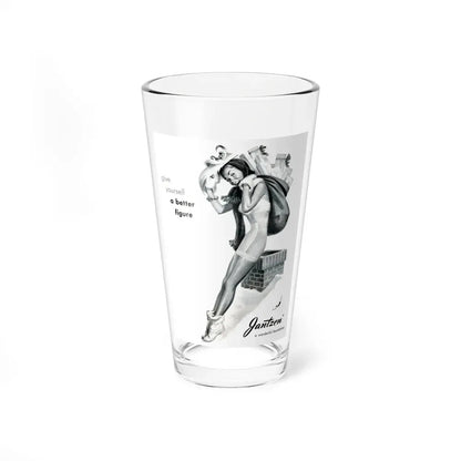 Jantzen advertisement (4), 1947 - Pint Glass 16oz 16oz - Go Mug Yourself