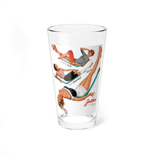 Jantzen advertisement (8) - Pint Glass 16oz 16oz - Go Mug Yourself