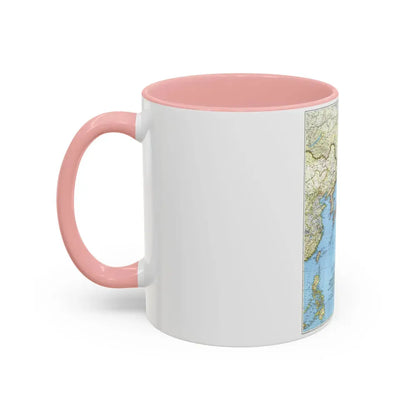 Japan and Adjacent Regions (1944) (Map) Accent Coffee Mug - Go Mug Yourself