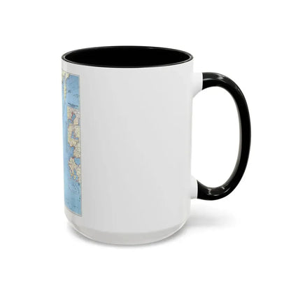 Japan and Adjacent Regions (1944) (Map) Accent Coffee Mug - Go Mug Yourself